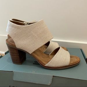 Toms Majorca Cutout Sandal in Natural Yarn